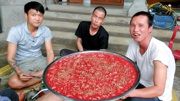 Làm ĐĩaTiết Canh Ch.ó.Thịt Ch.ó. Nấu Giả Cầy.Tiếp Khách Quý | Biển Nguyễn ngọc.