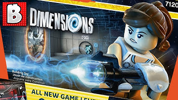 Lego Dimensions Portal Level Pack 71203 Is Awesome! | Unbox Build Time Lapse Review