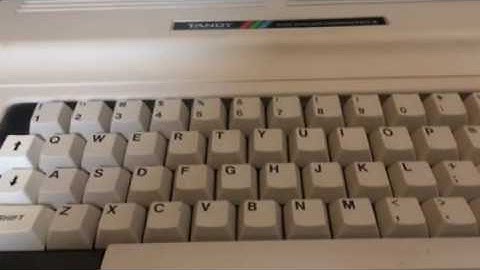 Loading a cassette game on my Tandy CoCo2