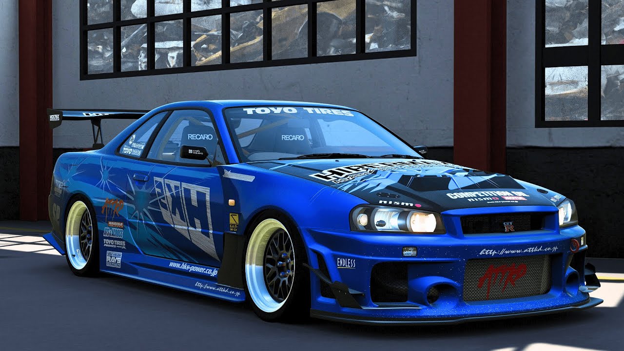 Nissan Skyline R34 GT-R V-Spec || (“THE INEVITABLE”) - Assetto Corsa ...