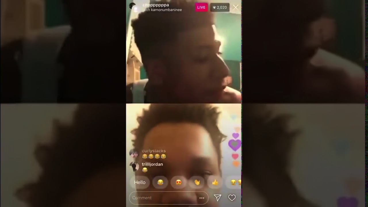 OLD NLE CHOPPA tells fan to SHOOT glock 35 out the window (MUST WATCH)!!