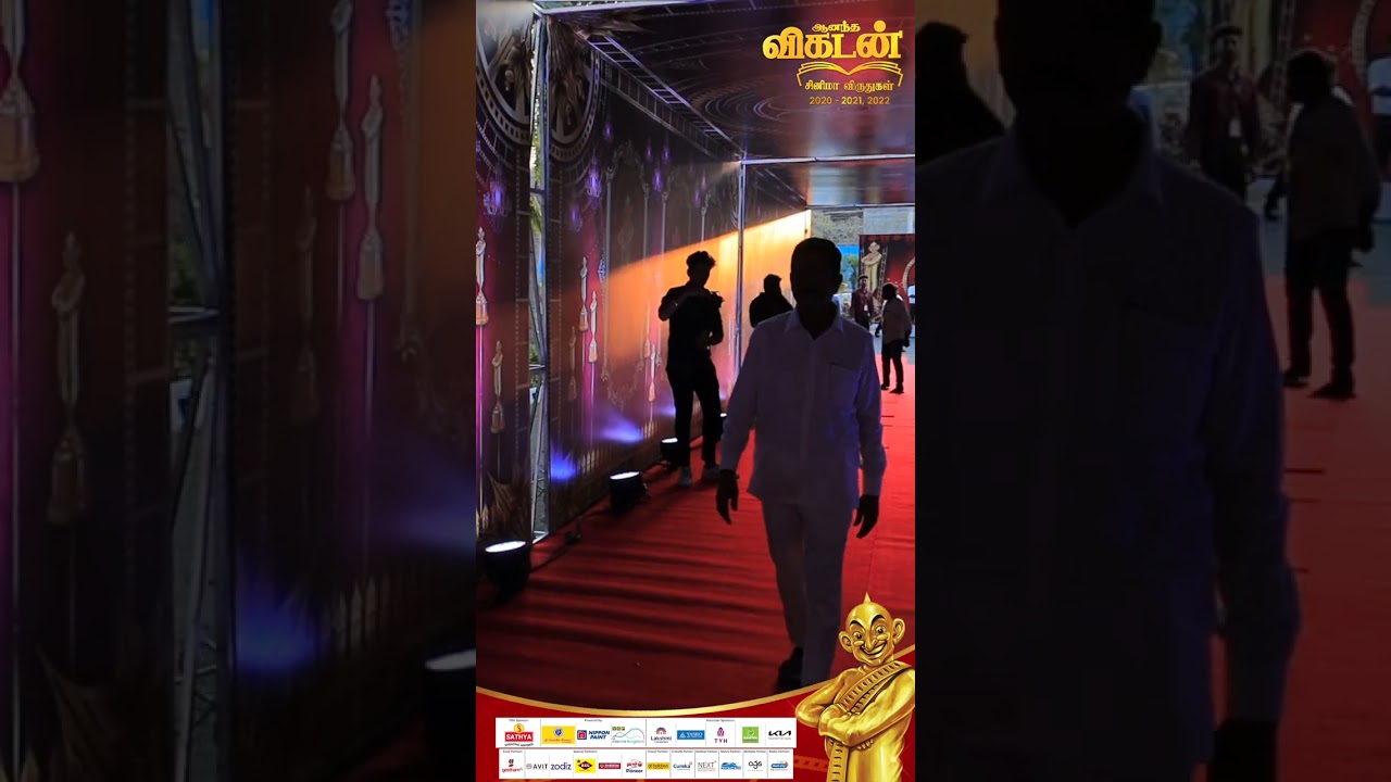 Producer Kalaippuli S Thanu at Ananda Vikatan Cinema Awards-2023 | 