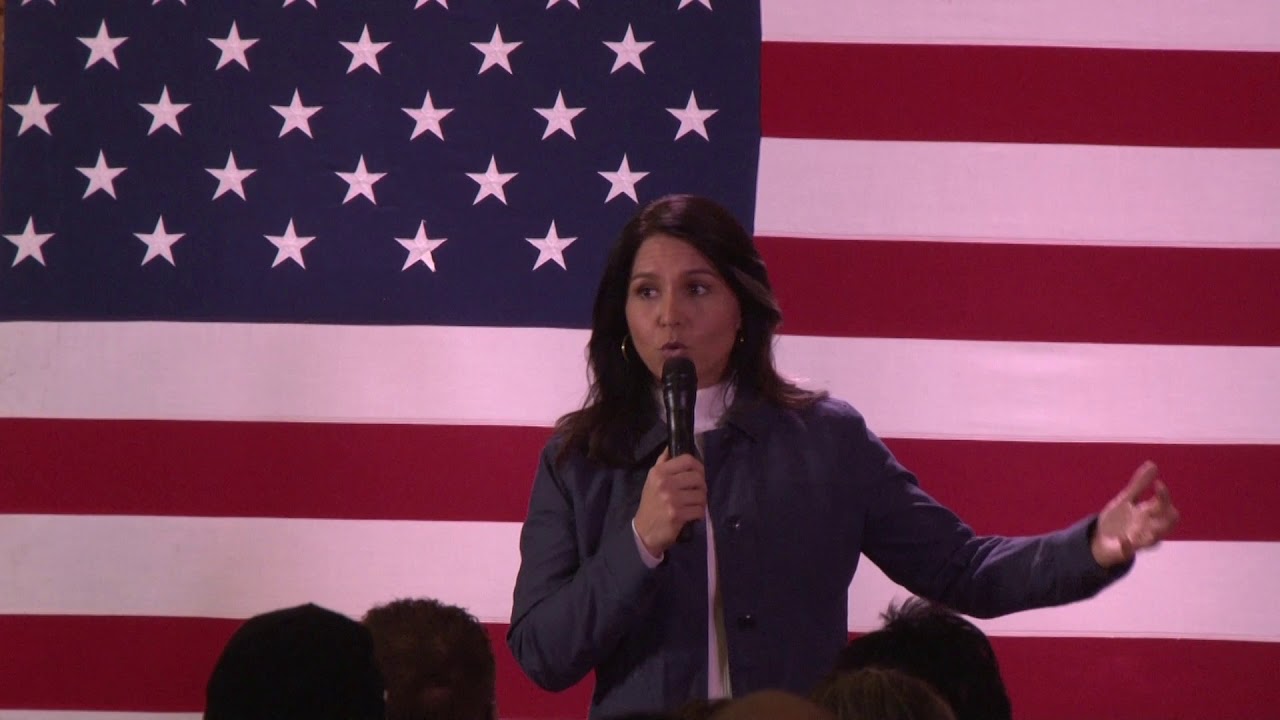 Tulsi Gabbard Tilton Town Hall News Package YouTube