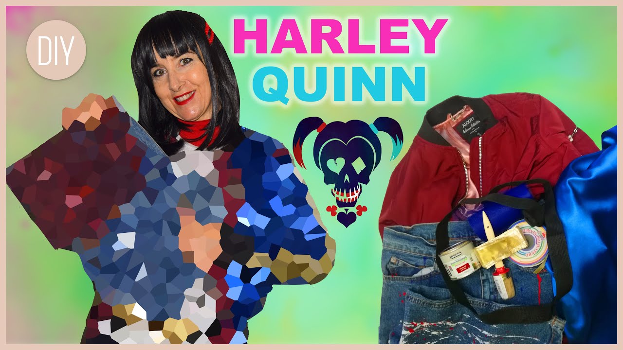 Costume HARLEY QUINN Halloween 2020 FAI-DA-TE con quello che hai in casa -  #DIY ✂️ 