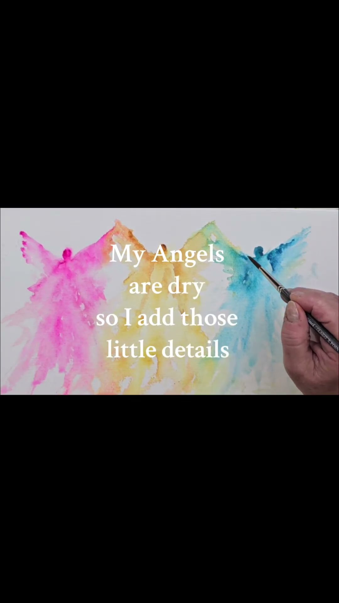 Simple Watercolour Angels ♡ - YouTube