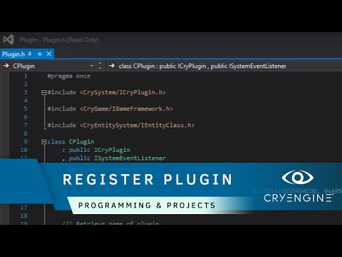 How to register a CryPlugin with CRYENGINE | Programming & Projects