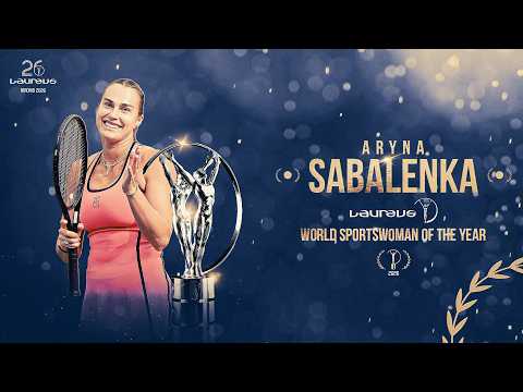 Aryna Sabalenka | Speech | Laureus World Sportswoman of the Year
