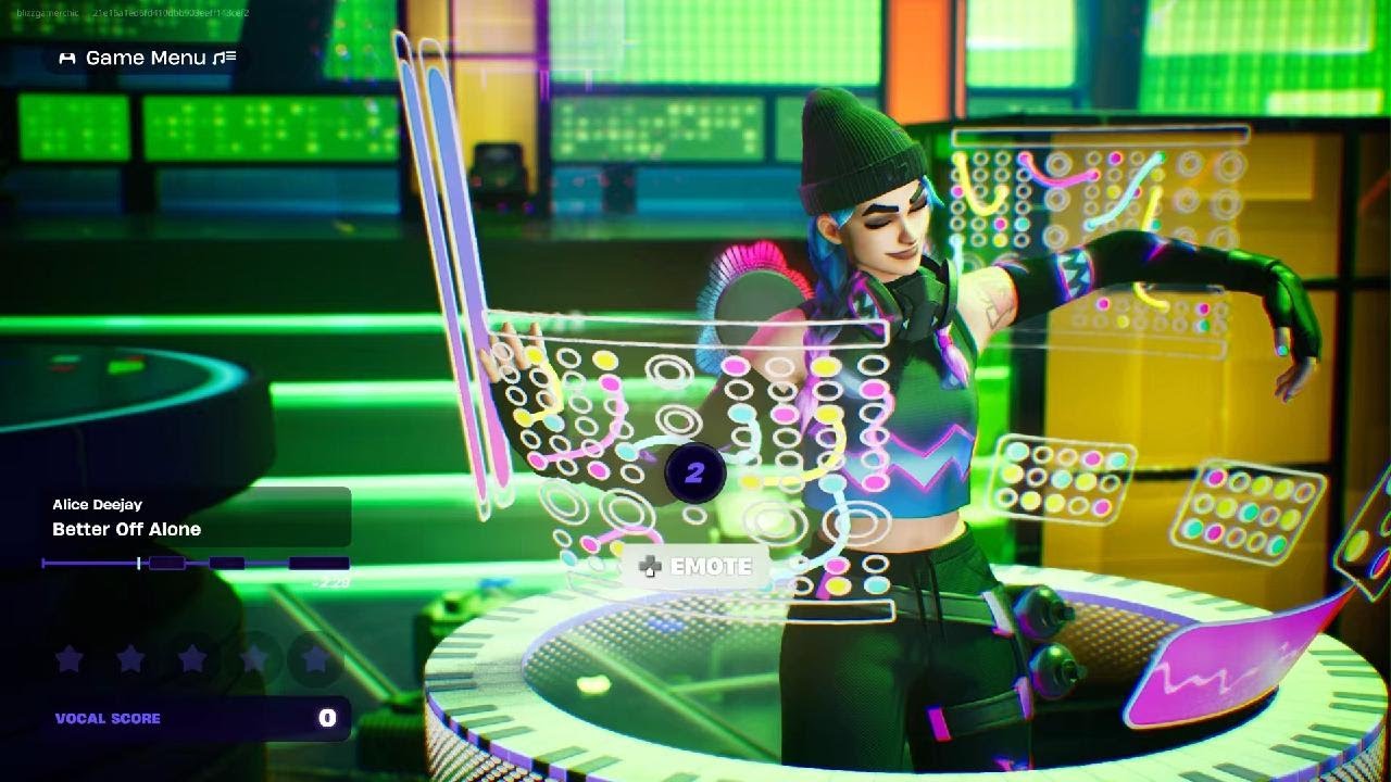 Fortnite Festival Alice Deejay