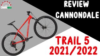 REVIEW CANNONDALE TRAIL 5 2021/2022