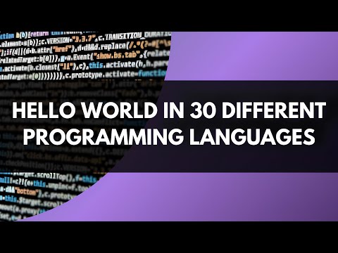 Hello World in