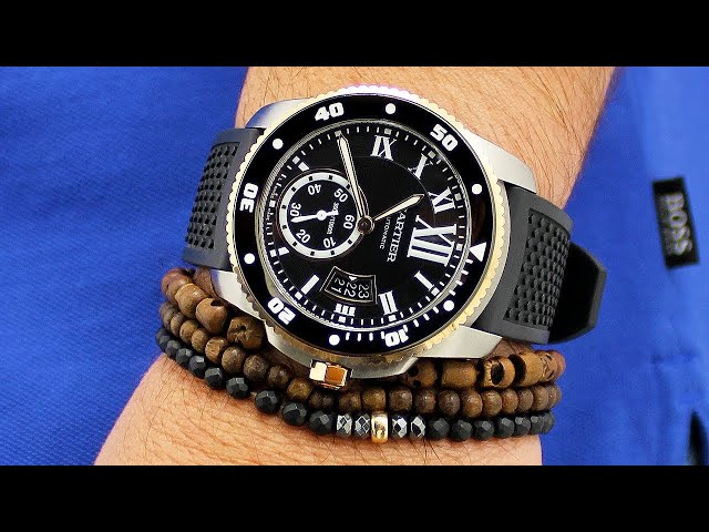 Cartier Watches - Calibre Diver Men's Watch - YouTube