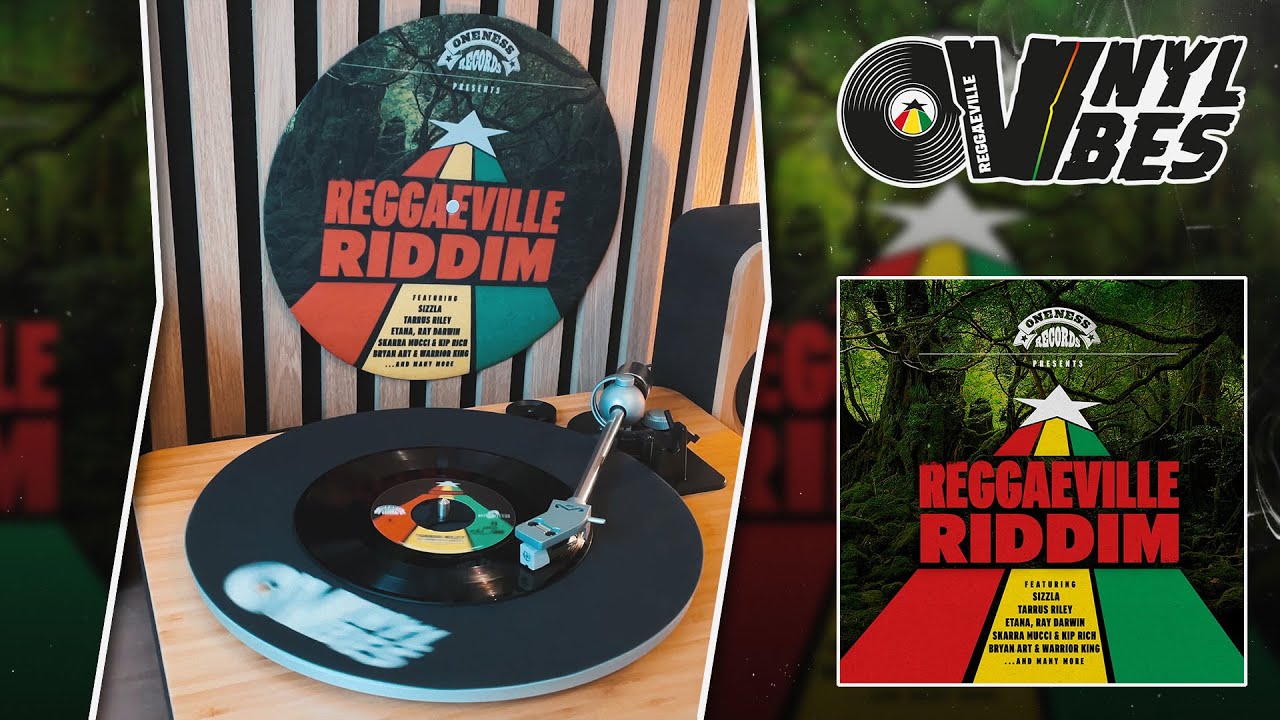 VYBZ KARTEL / TARRUS RILEY 限定版レコード Tarrus Riley - The World Is A Ghetto | Reggaeville Riddim (2012