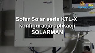 Sofar Solar seria KTL-X konfiguracja aplikacji SOLARMAN WiFi screenshot 5