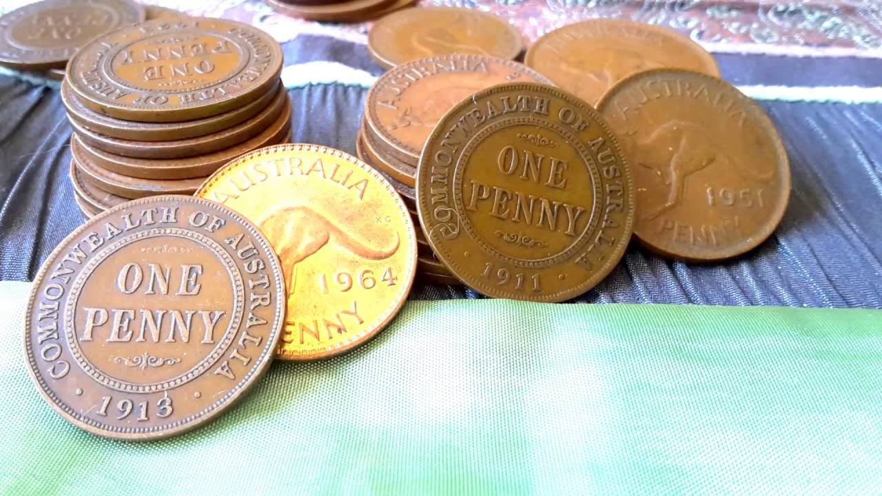 Australian pennies. YouTube