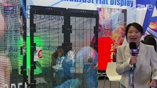 ISE 2025: Starcolor Technology Launches Transparent, Foldable dvLED Displays