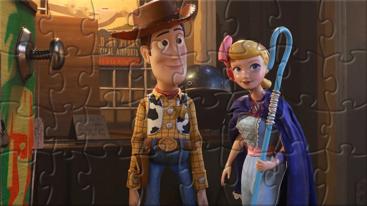 Woody and Bo Peep Puzzle Toy Story PUZZLES FOR KIDS YouTube
