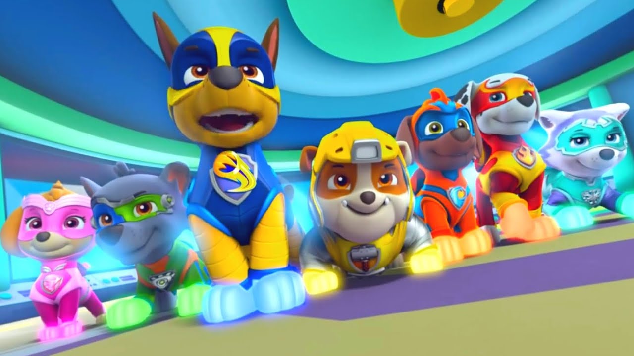 Paw Patrol Mission Mighty Pups On a 