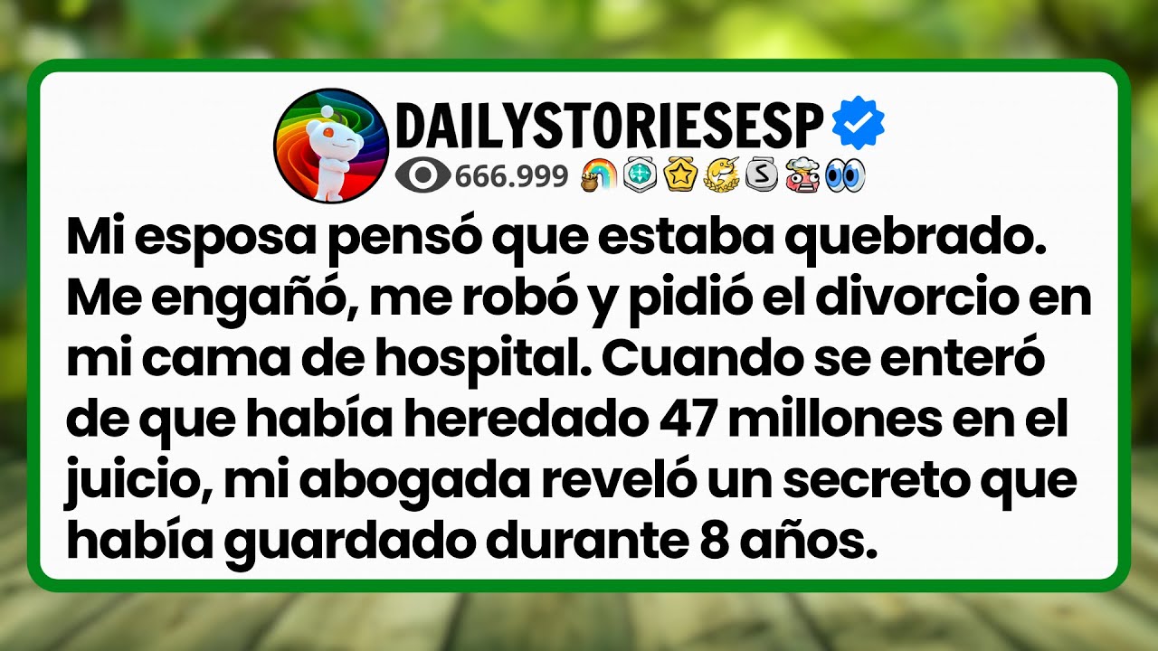 [HISTORIA COMPLETA] Mi esposa pensó que estaba quebrado. Me engañó, me robó y pidió el divorcio....