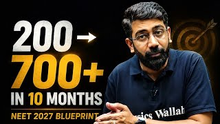 200 to 700  in 10 Months | NEET 2027 Blueprint | Amit Mahajan Sir Honest talk | #pw #neet 