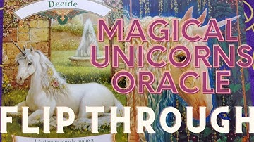 Magical Unicorns Oracle - Flip Through