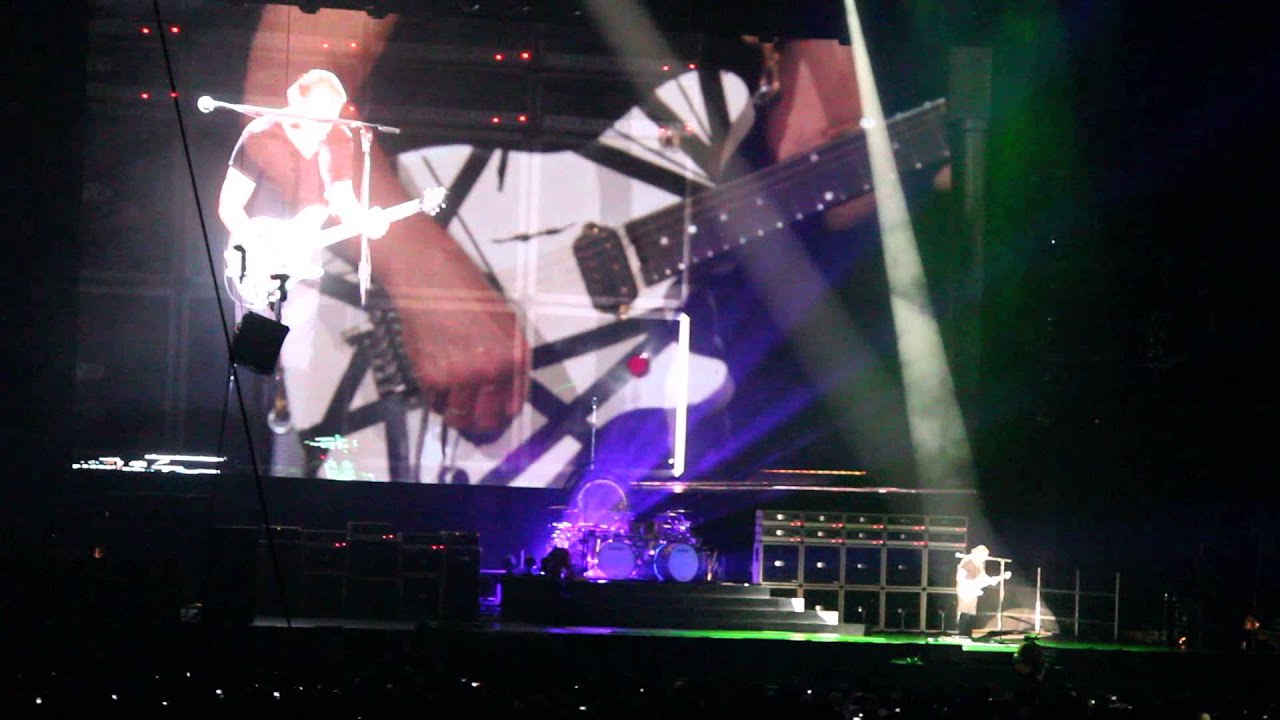 VAN HALEN 2013 Japan Tour - Tokyo Dome - Edward Van Halen Solo
