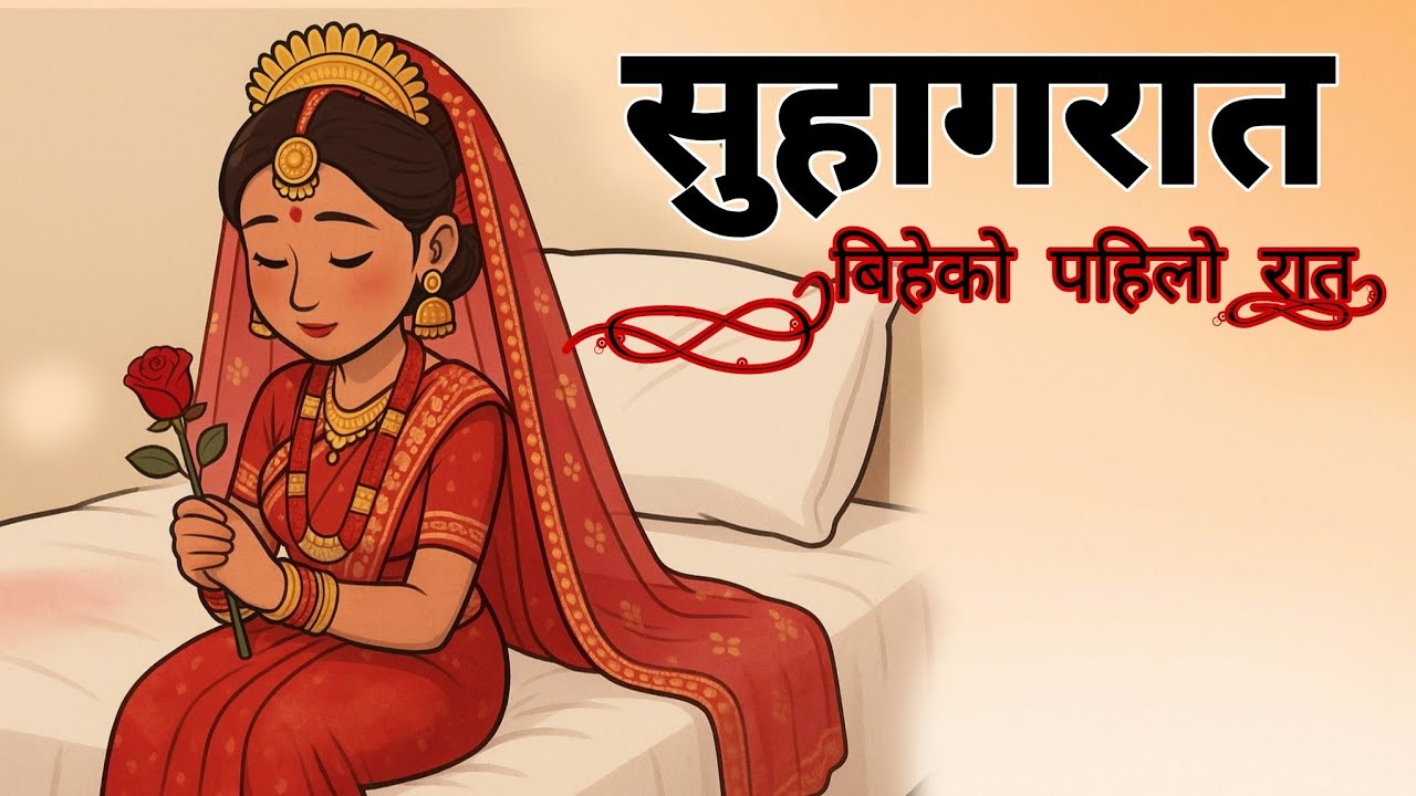 सुहागरात(बिहेको पहिलो रात)।।नेपाली प्रेम कथा।।1st night of marriage 🙈Nepali Love Stories ❤️ 🍀🍀🍀