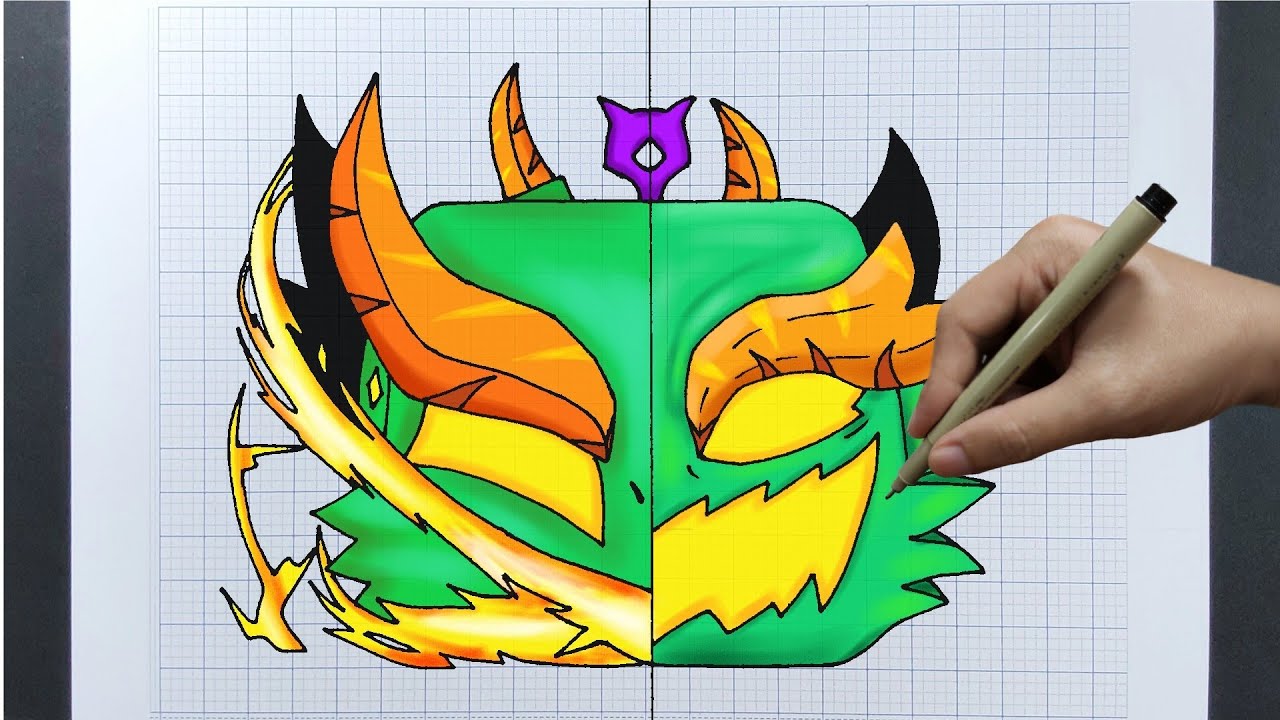 vẽ trái rồng phương đông vs rồng phương tây - YouTube