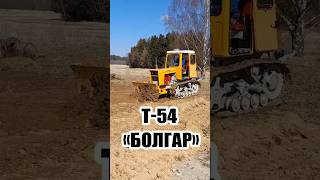 Гусеничний трактор Т-54 "Болгар" #трактор #трактори #комбайн #агроном #агро #мтз #юмз #село #фермер