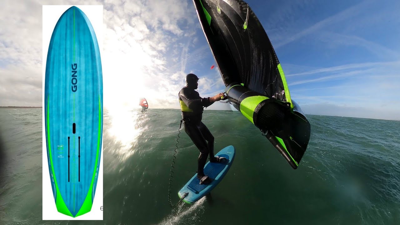 My impressions of the 6'0 Cruzader Diamond for wing foiling - YouTube