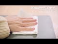 Large Mouse Pad,Office Desk Mat, Leather Desk Pad Protector, Non