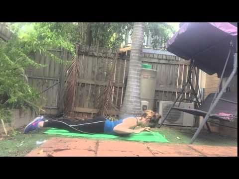 Prone Hover and Side Bend