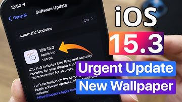 *NEW* iOS 15.3 Update Released - Warning to iPhone Users + New Wallpaper