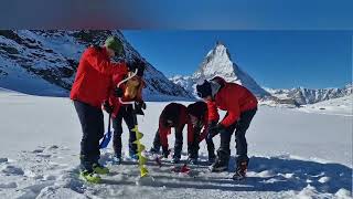 Das Beste Badeteam der Therme Zurzach auf der Suche nach weiteren (Energie)quellen! Zermatt 2022