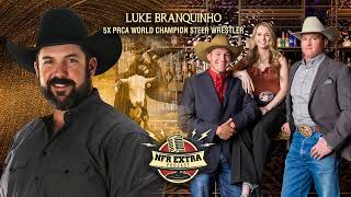 #140 5X PRCA Steer Wrestling Champion Luke Branquinho