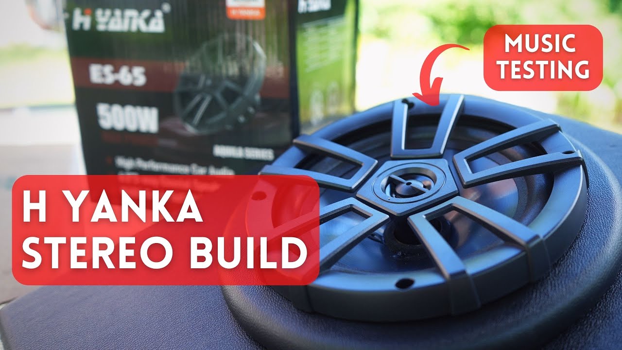 H YANKA Speaker and panel fabrication Best budget 6.5" coaxial YouTube