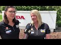 Katherine Legge and Jackie Heinricher Visit Honda R&D Americas