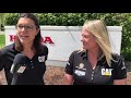 Katherine Legge and Jackie Heinricher Visit Honda R&D Americas