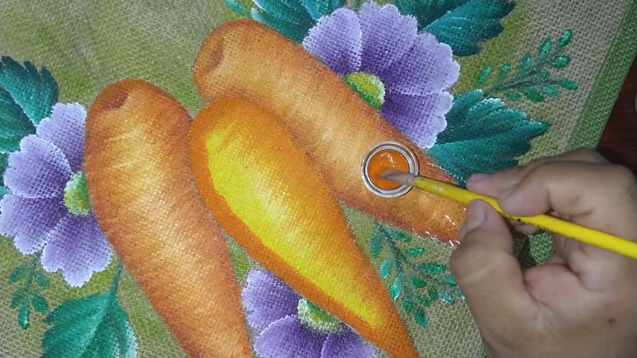 pintando zanahorias con alfre severo vídeo 2.