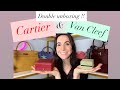 Cartier Online Exclusive Pendant & Van Cleef and Arpels 42cm trace chain!!!