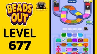 Beads Out Level 677 Solution and Walkthrough for Gameplay 