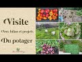 Visite du potager  fin dcembre avec le bilan 2023 et mes projets 2024