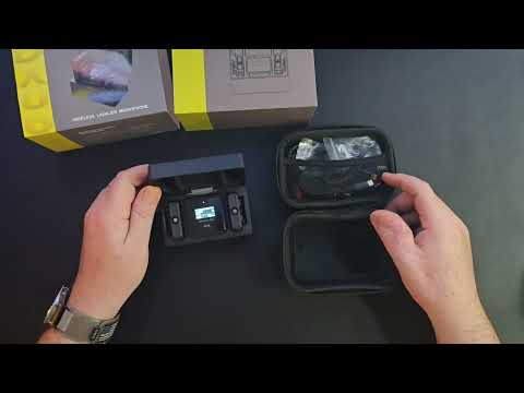 VJZFA DX06 Wireless Lavalier Microphones with Noise Cancellation Unboxing
