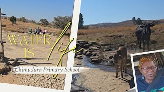 Water Is Life - Giving Back To Communities That Raised Us | Chimuduro Primary School #rurallife