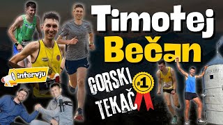 Na Šmarno goro v dobrih 11ih minutah, na Triglav pa v 85ih ...| 6x Naj gorski tekač - Timotej Bečan