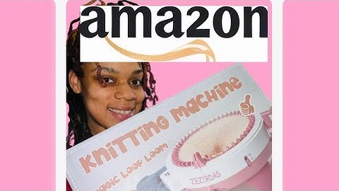 How to use knitting machine part 1 #knittingdesign #knittingmachine #amazonfinds #crochet #tiktok