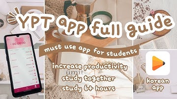 YPT(YeolPumTa) app FULL GUIDE/TUTORIAL, How to use YPT app?,Korean YPT App,must use app for students