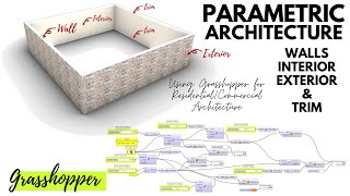 Rhino 6 and Grasshopper Parametric Architecture for Residential or Commercial Design