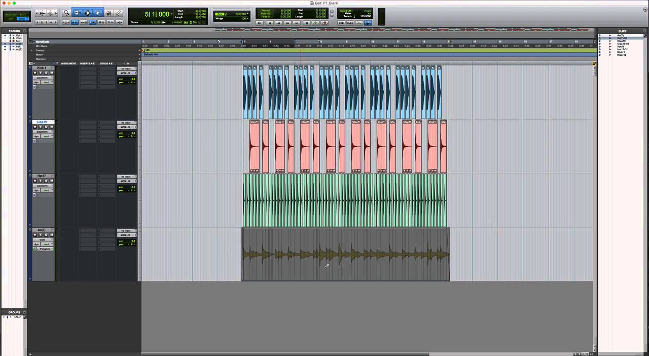 Pro tools vs logic vs cubase vs studio one audio editing part 1