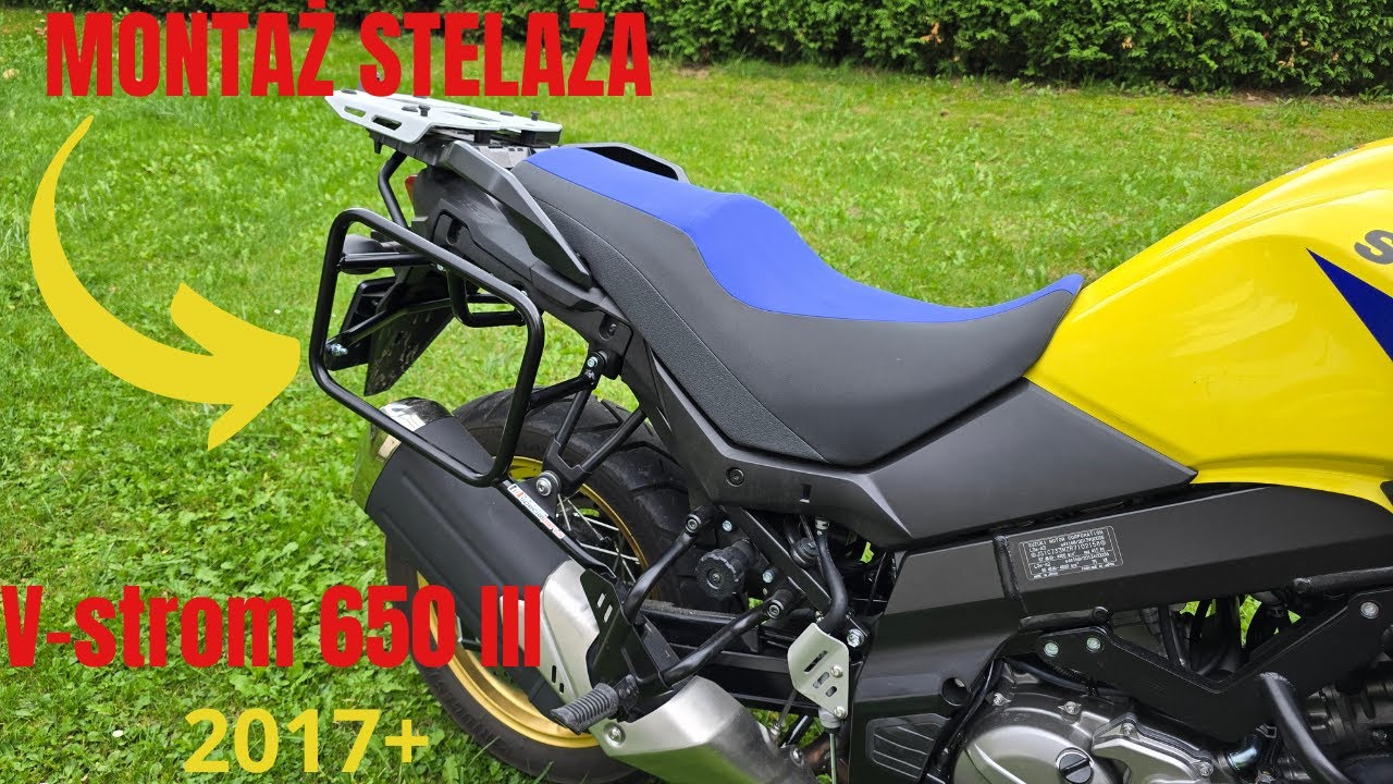 Montaż stelaża Suzuki V-Strom 650 III Montaż