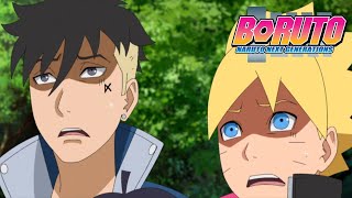 ظهور شبح أمام بوروتو وكاواكي | Boruto